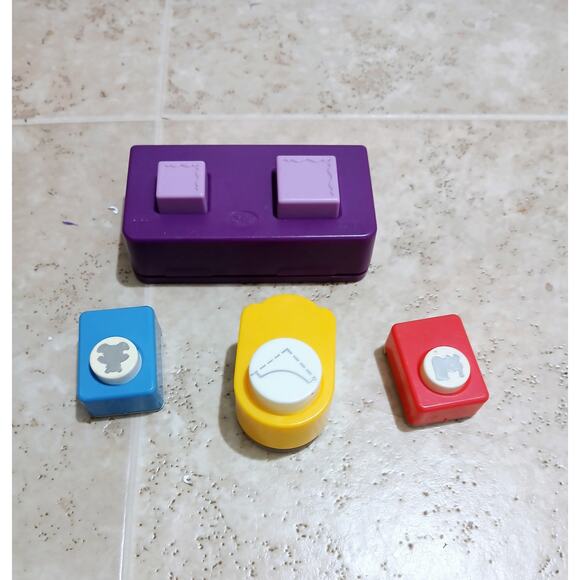 Paper Puncher Set Scrapbook Maker - Picture 1 of 12